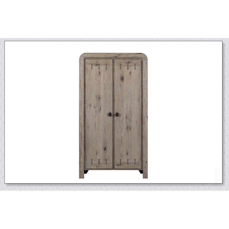 Armoire en chêne noueux anglais