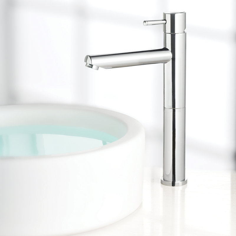 Robinet de lavabo vasque avec bonde Serin, Chrome poli