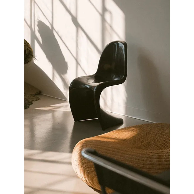 Duquin Shinny Side Chair, Black