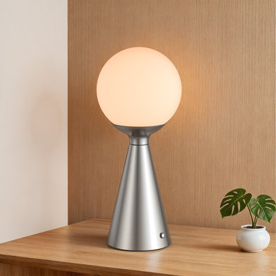 13" H Rechargeable Touch LED Table Lamp