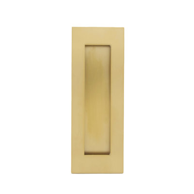 5.9" Rectangular Flush Pull Plate