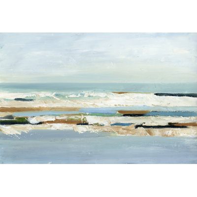 «Adbara Abstract Sandbar I On Canvas» par Ethan Harper, reproduction