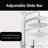 10 Inch Square Rainfall Shower Head With Handheld Spray-122423368