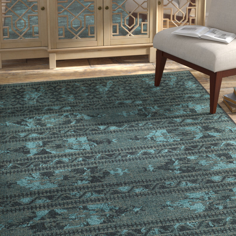 Tapis floral Ulla Performance, Rectangle de 5 pi x 8 pi
