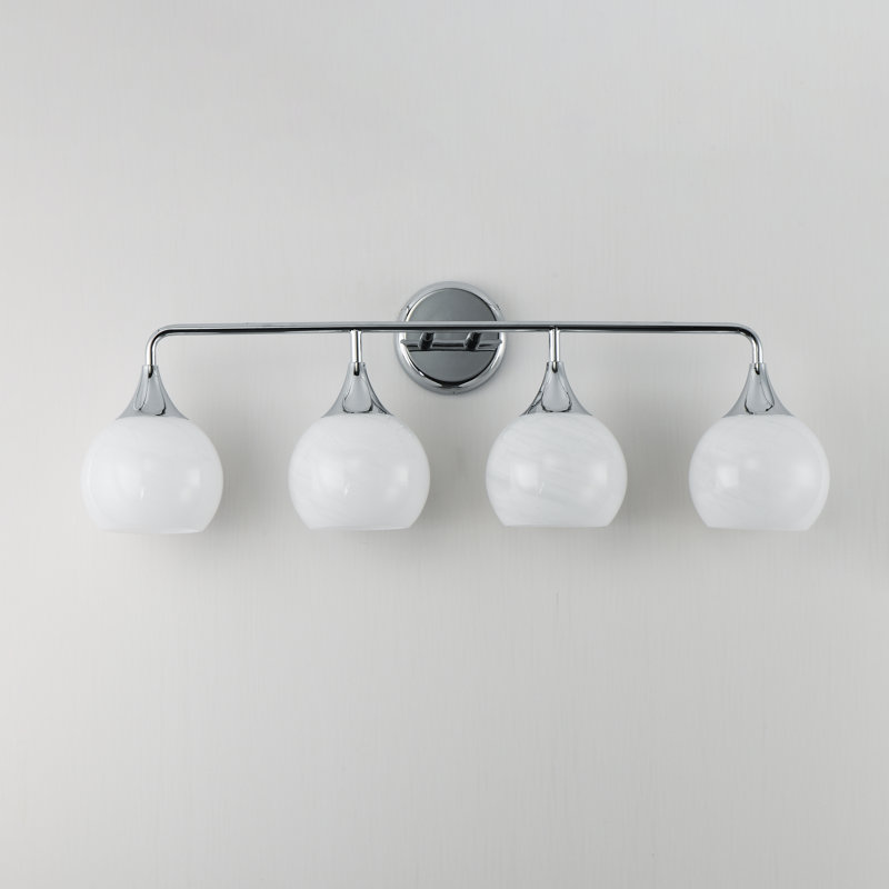 Neve-Bath Vanity, Polished Chrome