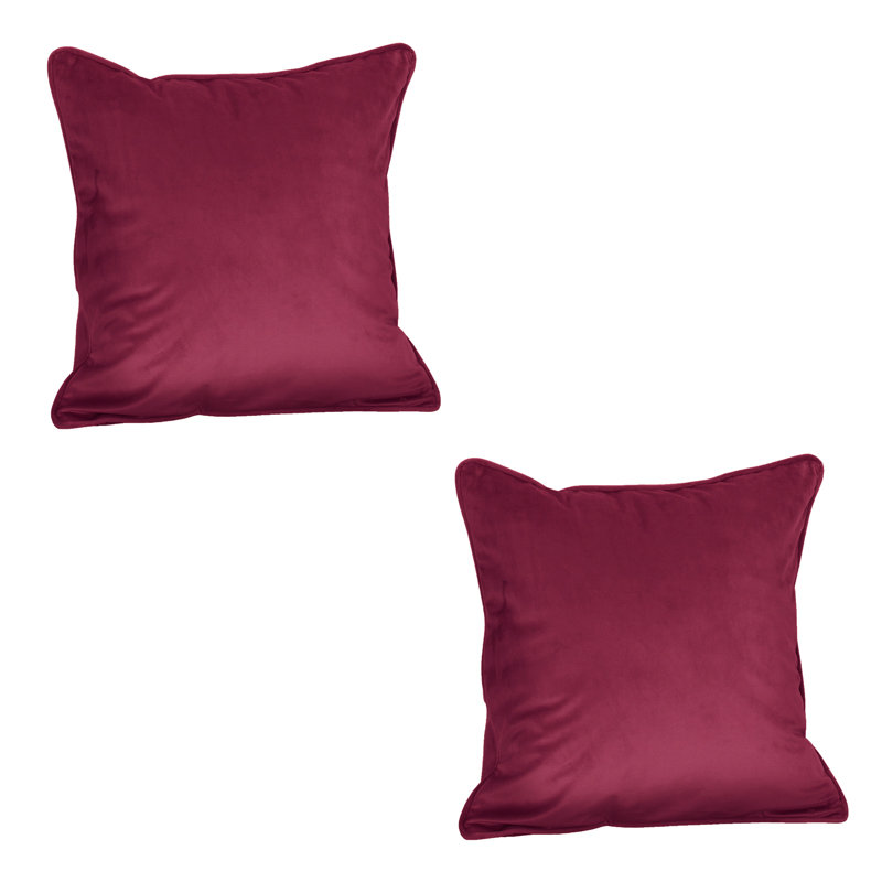 Anouschka Square Cushion, Wine