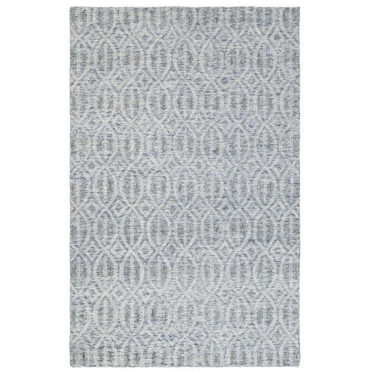 Hand Tufted Wool Palm Rug