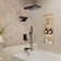 Rainfall Symphony 4-Function 12inch Dual Shower Head Pressure-Balanced Shower System with Bathtub Spout