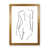 Brown Framed Canvas
