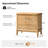 Fay Transitional 26"Tall 3-Drawer End Table with Built-in Charging Station and Simple Assembly-990316847