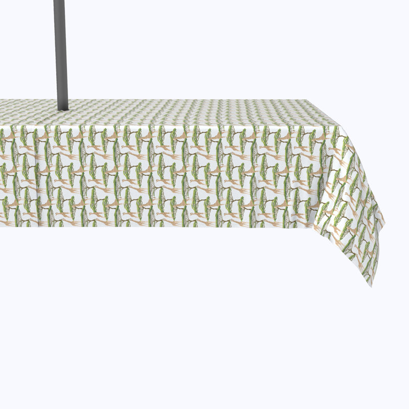 Kristina Geometric Tablecloth, 84" x 60"