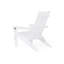 Chaise Adirondack pliante en bois massif Damione-26116356