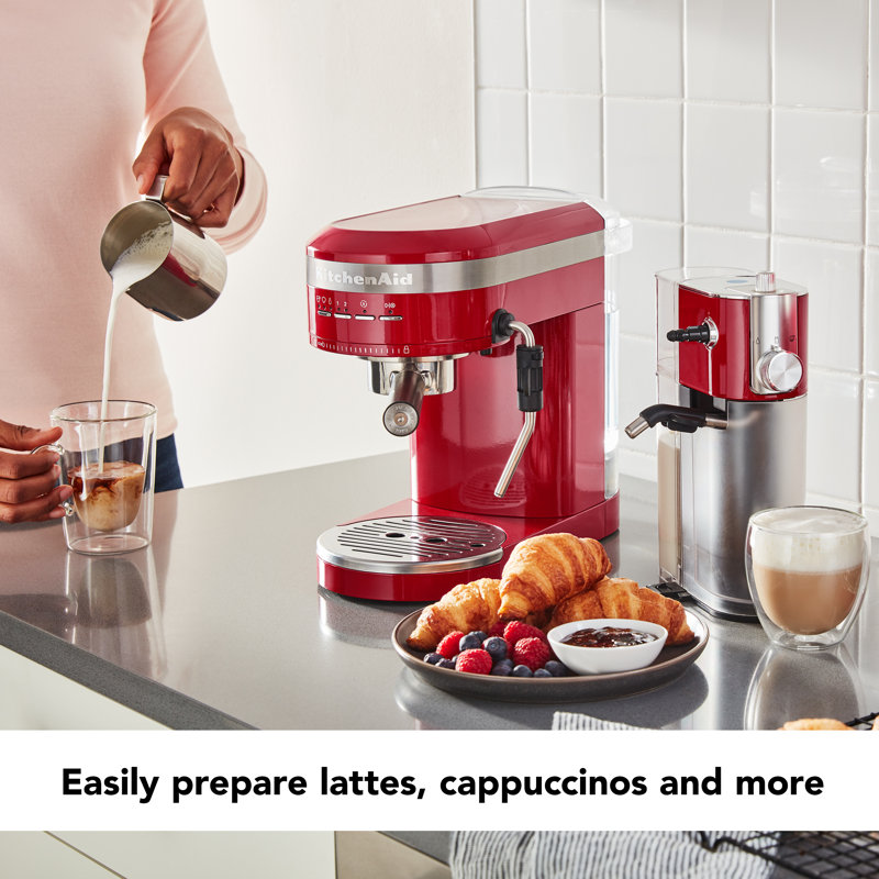 KitchenAid® Metal Automatic Milk Frother Attachment, Empire Red