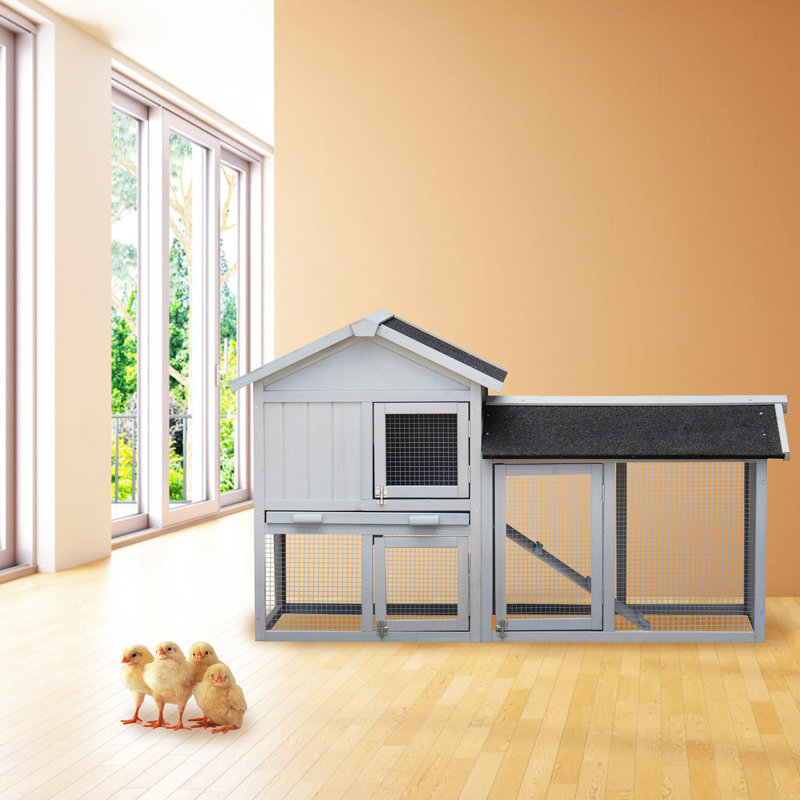 Denique Weather Resistant Rabbit Hutch