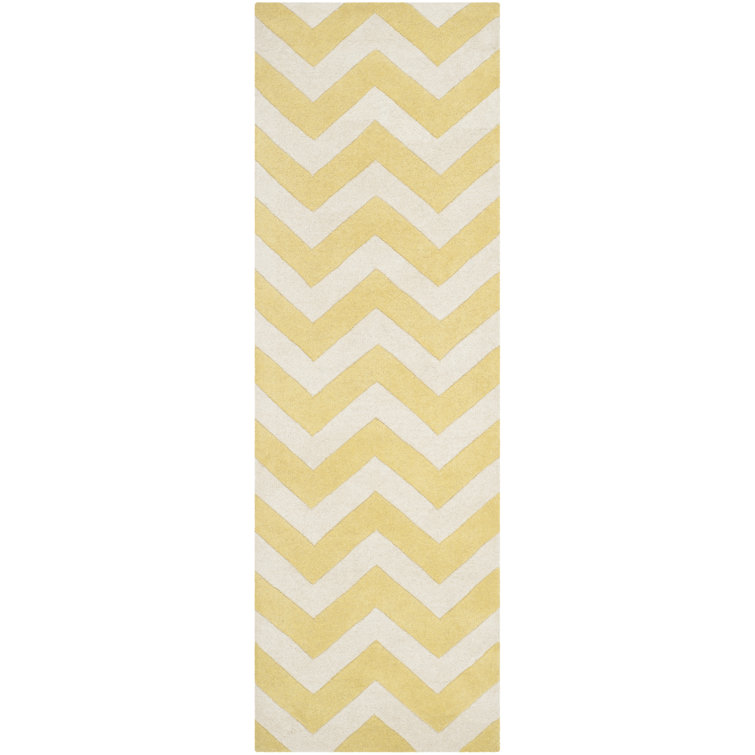 Teresita Chatham Hand Tufted Wool Chevron Rug