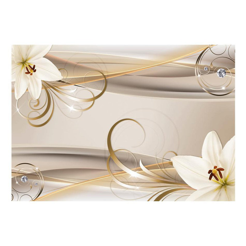 Kandus Floral Wall Mural, 55" L x 78" W