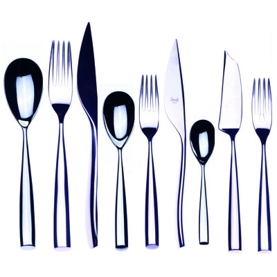 Arte Flatware Set - 54 Pieces - Stainless Steel