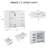 36'' Single Bathroom Vanity With Ceramic Top-533107767