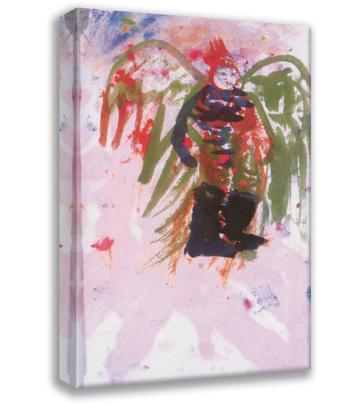 Toile tendue Frida's Diary III par Frida Kahlo, H 24 po x l 17 po