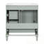 Armoire de salle de bain avec lavabo, porte à fermeture douce et 3 tiroirs-612601535