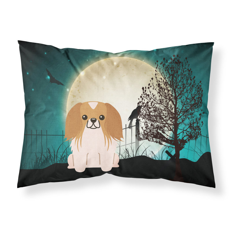 Microfiber, Red White Pekingnese
