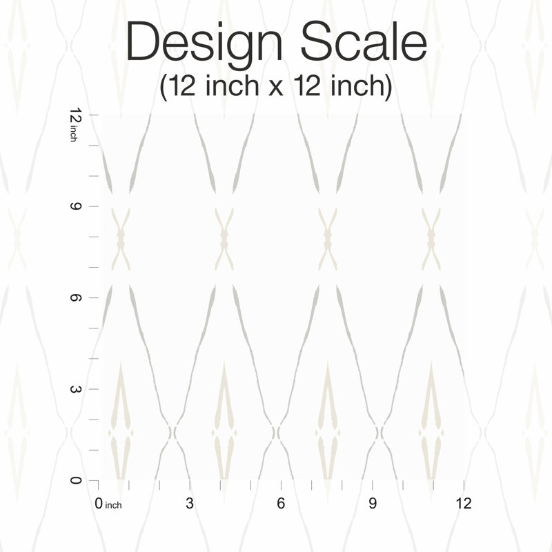 Artifact Silhouettes Geometric Wallpaper Double Roll, Natural