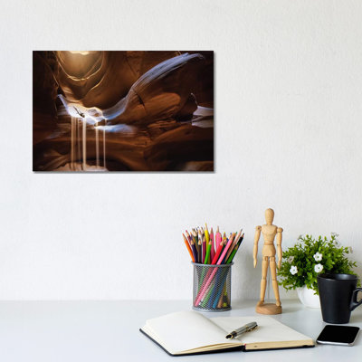 Antelope Waterfall by Juan Pablo De Miguel - Wrapped Canvas Print
