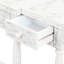 Console sophistiquée pour couloir, salon et chambre à coucher avec quatre tiroirs de rangement et une tablette pour une organisation optimale-1630325580