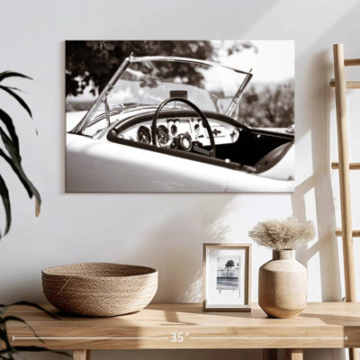 Mehar Sports Car Dashboard Monochrome