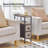 Narrow End Table with Charging Station-843912841-871457093