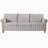 3 Seater Polyester Blend Sofa