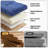 43" Folding Ottoman With Storage, Cotton-Linen Storage Bench, Modern Footstool For Living Room, Bedroom Entryway-1533279195