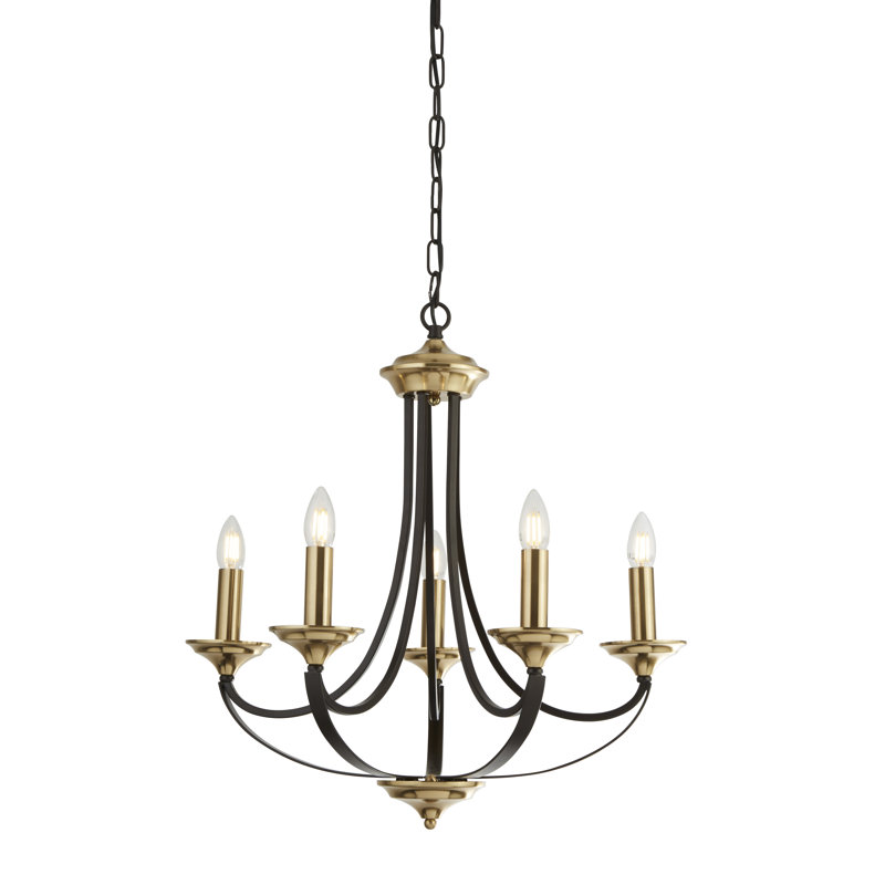 Limeuil 5 - Light Candle Style Chandelier