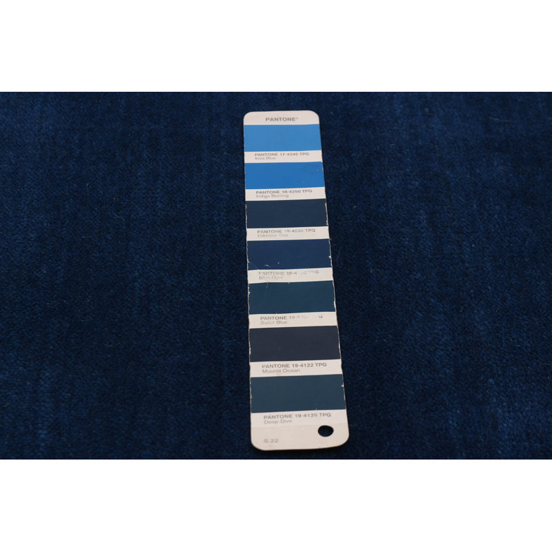 Tapis bleu Kashkuli Gabbeh 6 pi 8 po x 9 pi 4 po