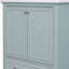 Ensemble de meuble-lavabo 30 po avec lavabo, armoire de salle de bain multifonctionnelle avec portes et tiroir, structure solide et panneau en MDF-1886014939-1886014937