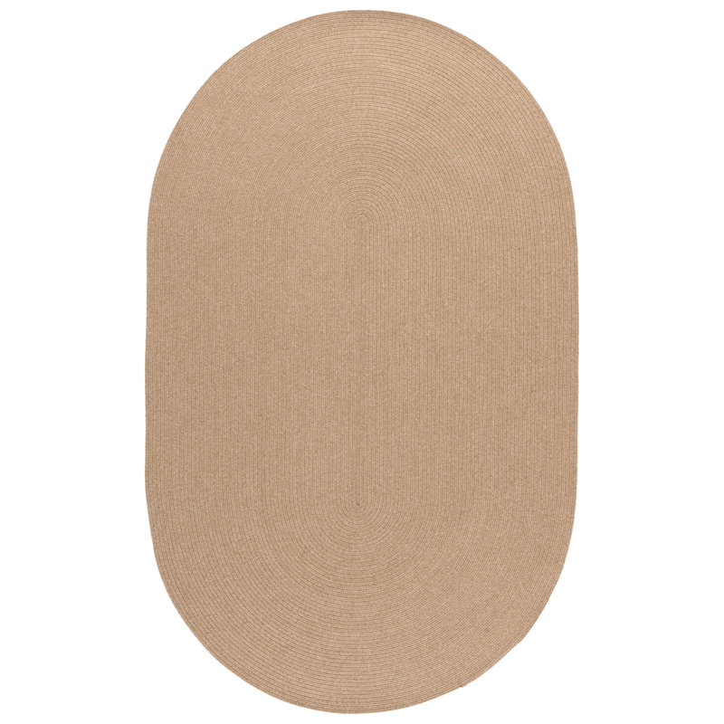 Tapis d'intérieur / extérieur tressé tissé à la main Performance, Ovale 3 pi x 5 pi