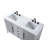 54 inch Double Bathroom Vanity-1345613856
