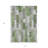 HomeRoots 3' X 5' Green And Fern Green Geometric Washable Indoor Outdoor Area Rug