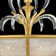 Beveled Arcs Semi Flush Mount