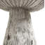Statue de champignon en polyrésine 15 po orange et blanc