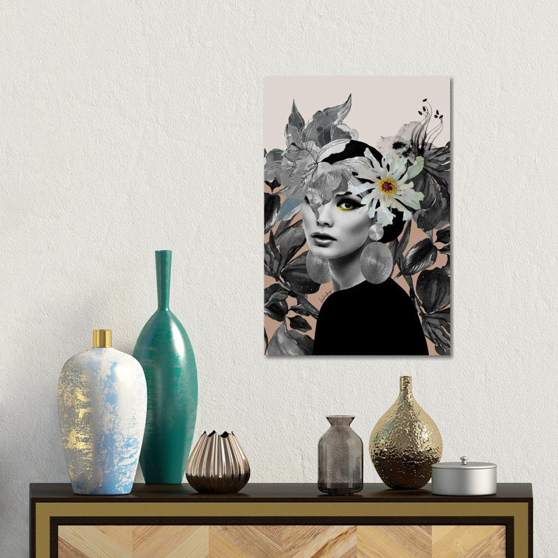 Clicquot pêche - reproduction d'art murale - toile tendue, H 18 po x l 12 po