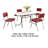 4 - Person Trestle Dining Set-625031330