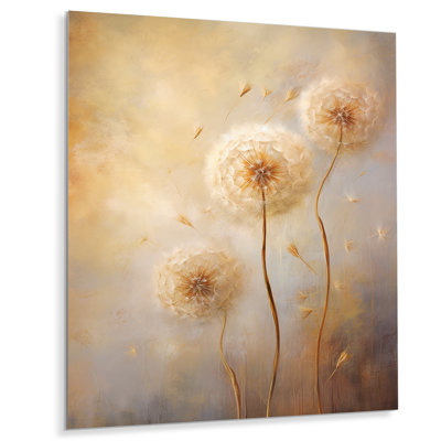 " White Dandelion Romantic Impression II "