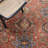 Hand Knotted Wool/Cotton Oriental Rug in Rust/Blue-2024760122