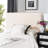 Farringdon Upholstered Cotton Blend Panel Headboard
