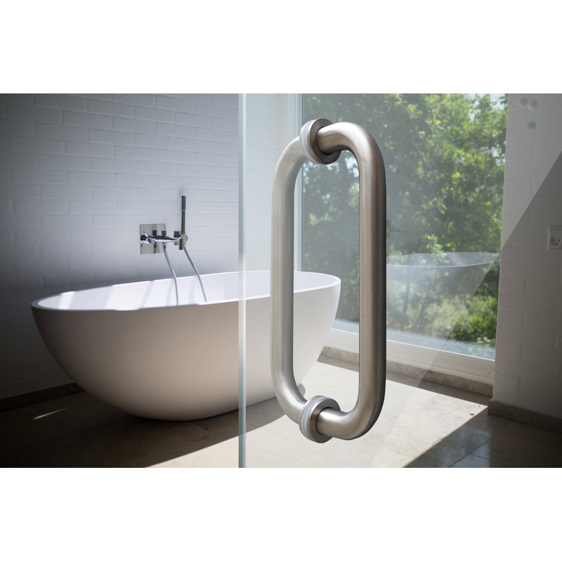 Shower Door Closes, Brushed Nickel