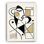 «Abstract Toast», art mural sur toile tendue