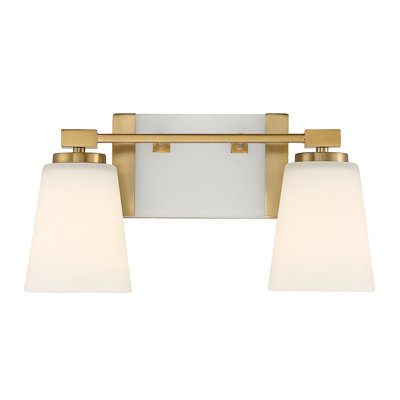 Éclairage pour salle de bain 2 lumières Matha