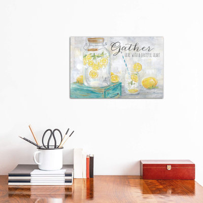 " Gather Here Country Lemons Landscape " by Cynthia Coulter