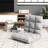 Ebern Designs Adjustable Reclining Floor Game Chair-445403392